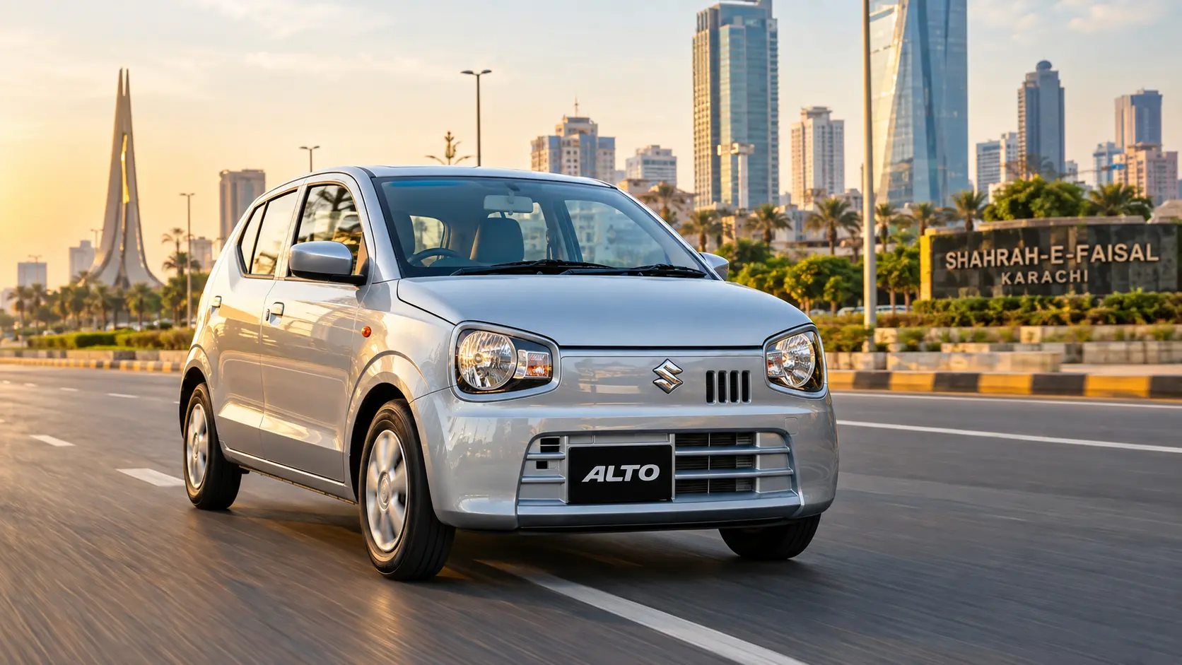 Suzuki Alto for rent in Karachi by Rent a Car in Karachi