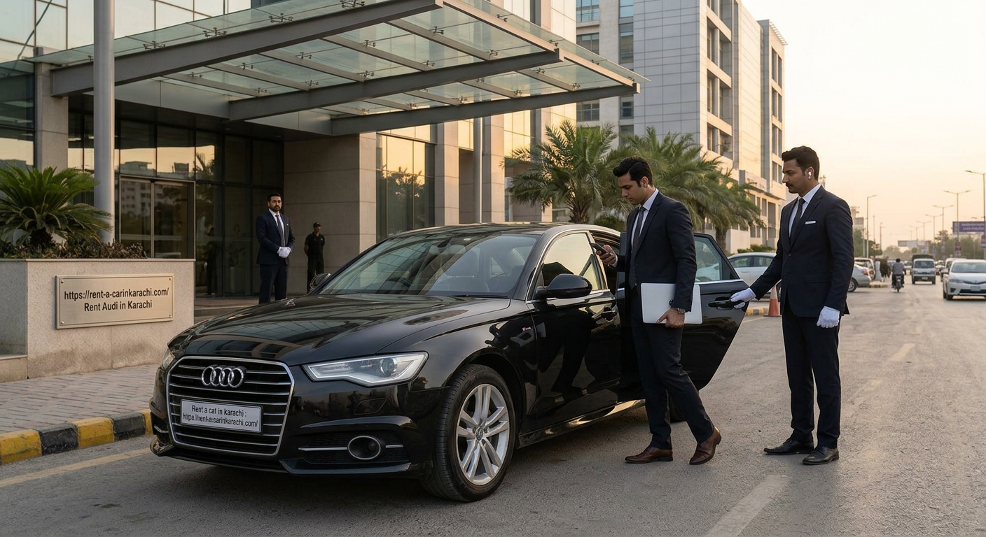 Rent Audi in Karachi
