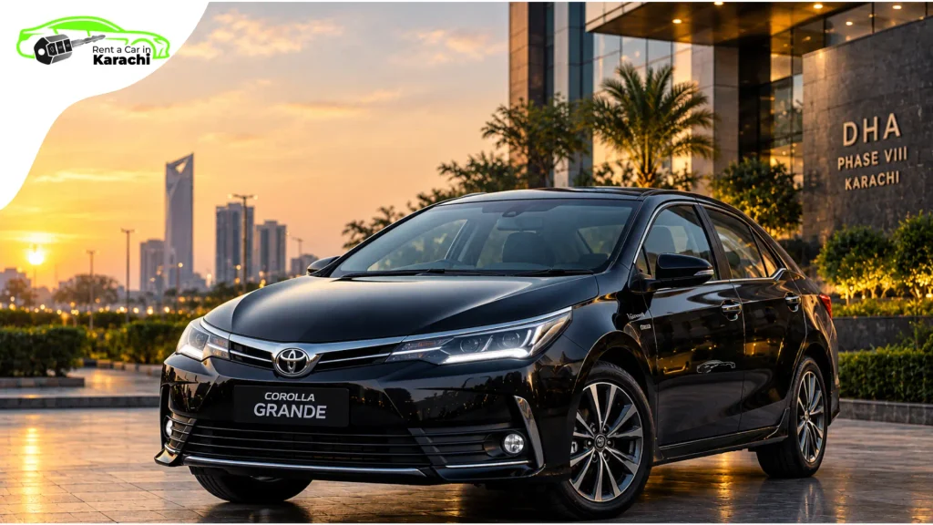 anniversary car rental and Rent a Car in Karachi