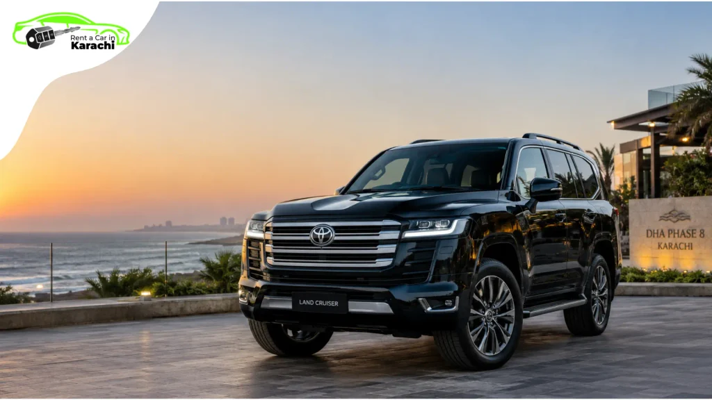 seaview luxury car rental with Rent a Car in Karachi
